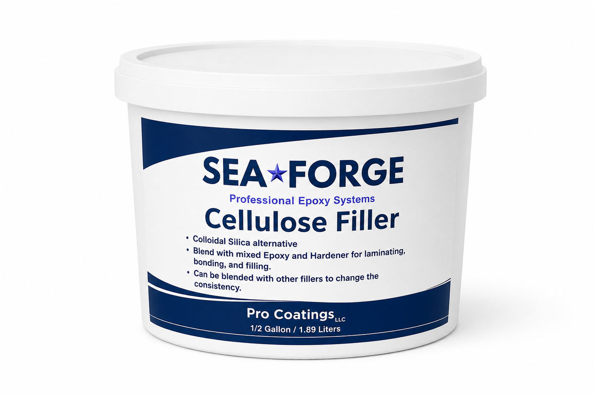 SeaForge Cellulose Filler - Filleting & Fairing Cellulose Blend