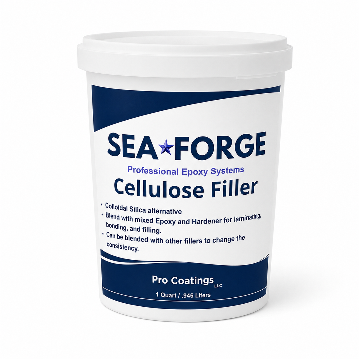 SeaForge Cellulose Filler - Filleting & Fairing Cellulose Blend