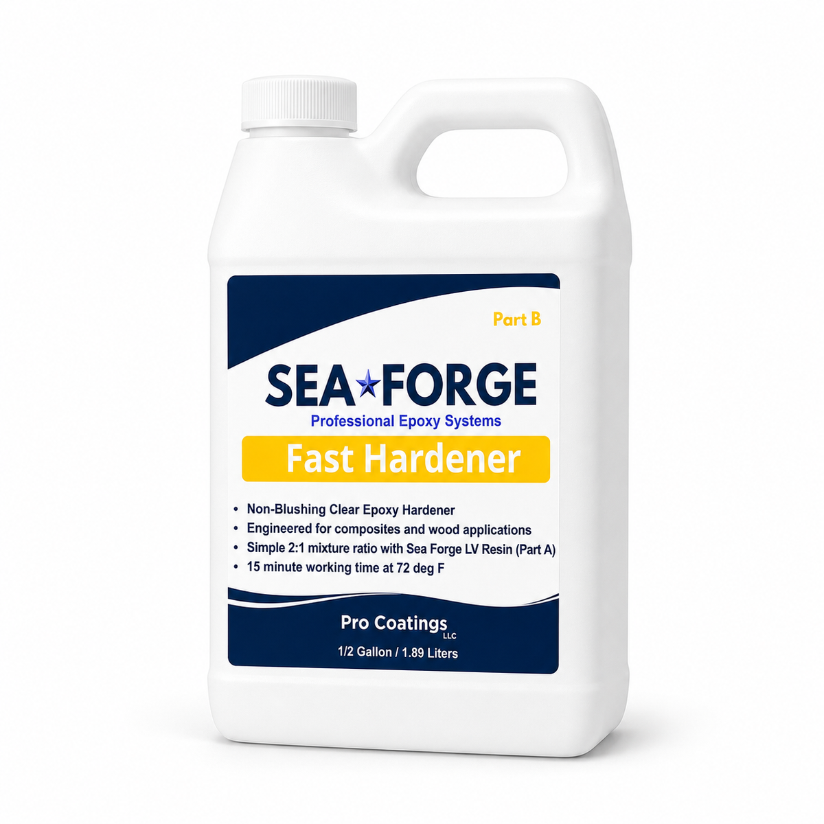 Sea•Forge Fast Epoxy Hardener – 2:1 Non-Blush